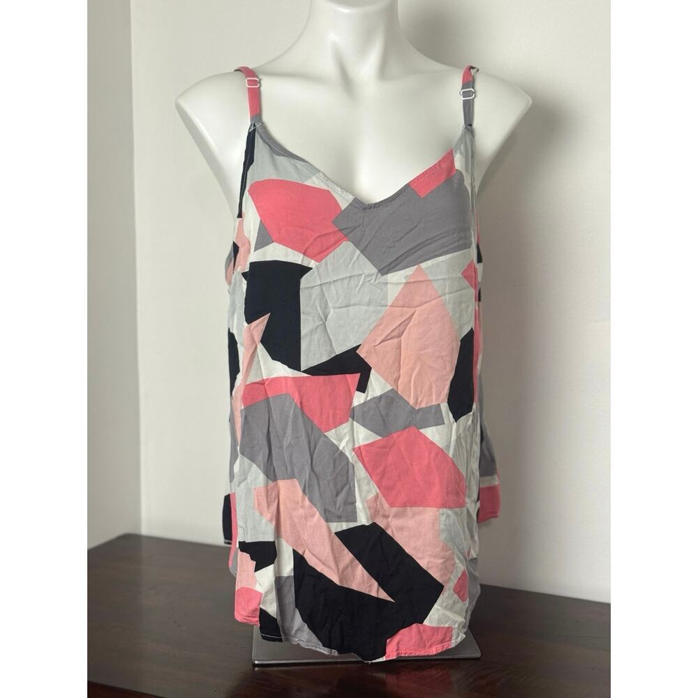 Torrid Essential Multi-Color Geometric Print Tank Top 1X (14/16)